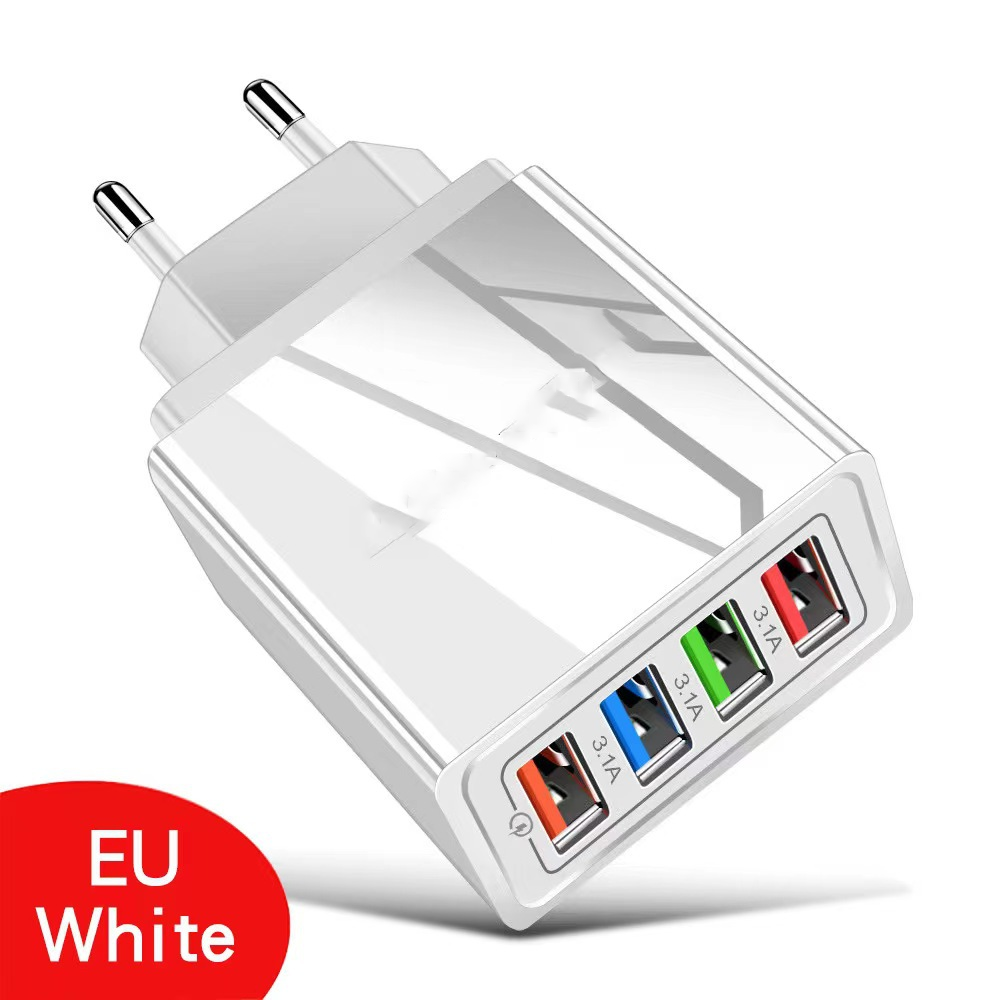 Improve Your Phone's Battery Life⚡4-in-1 Travel Charger🚀 Make your 4-year-old smartphone charge faster than a new one