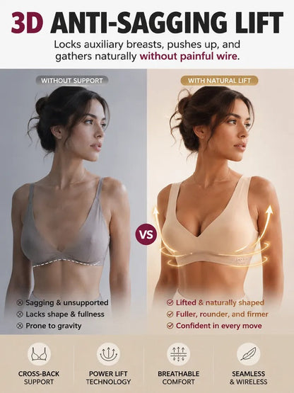 Posture Correcting Seamless Bra | Lifts in 3s & Instantly Smooths Back Fat