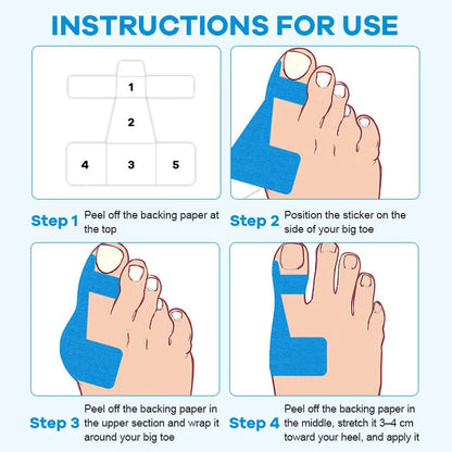 Pre-cut Bunion Corrector Kinesiology Tape